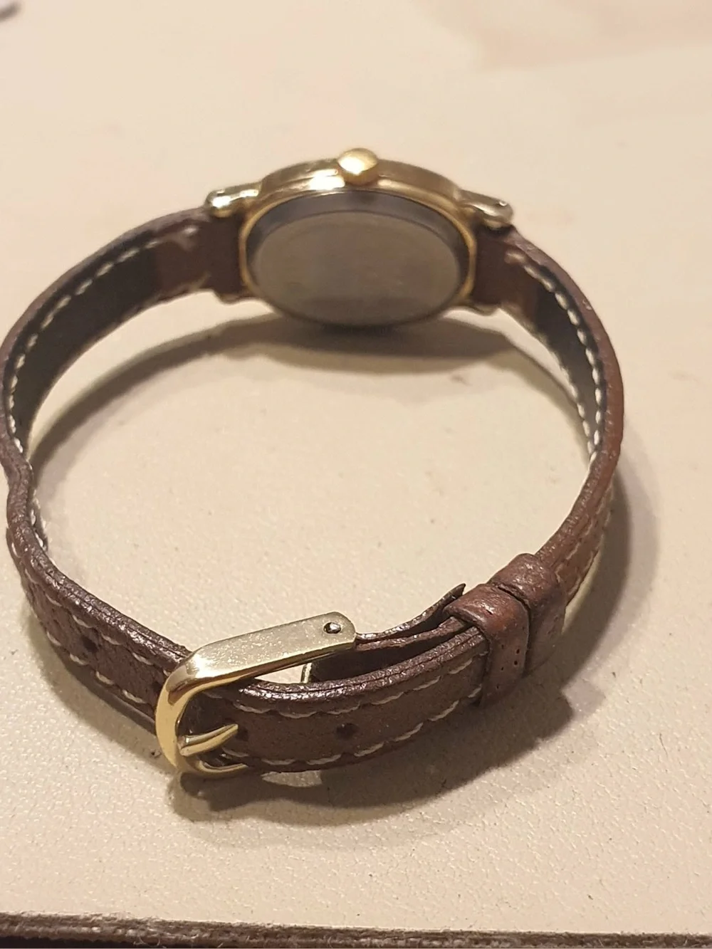 🦋10/$20🦋 Timex Quartz Goldtone/Silver Leather Women's Watch